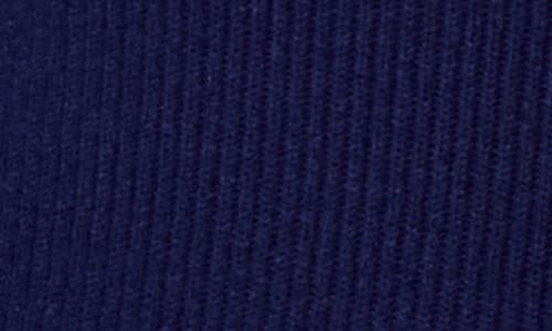 Alp N Rock Kate Quarter Zip Rib Sweater In Blue