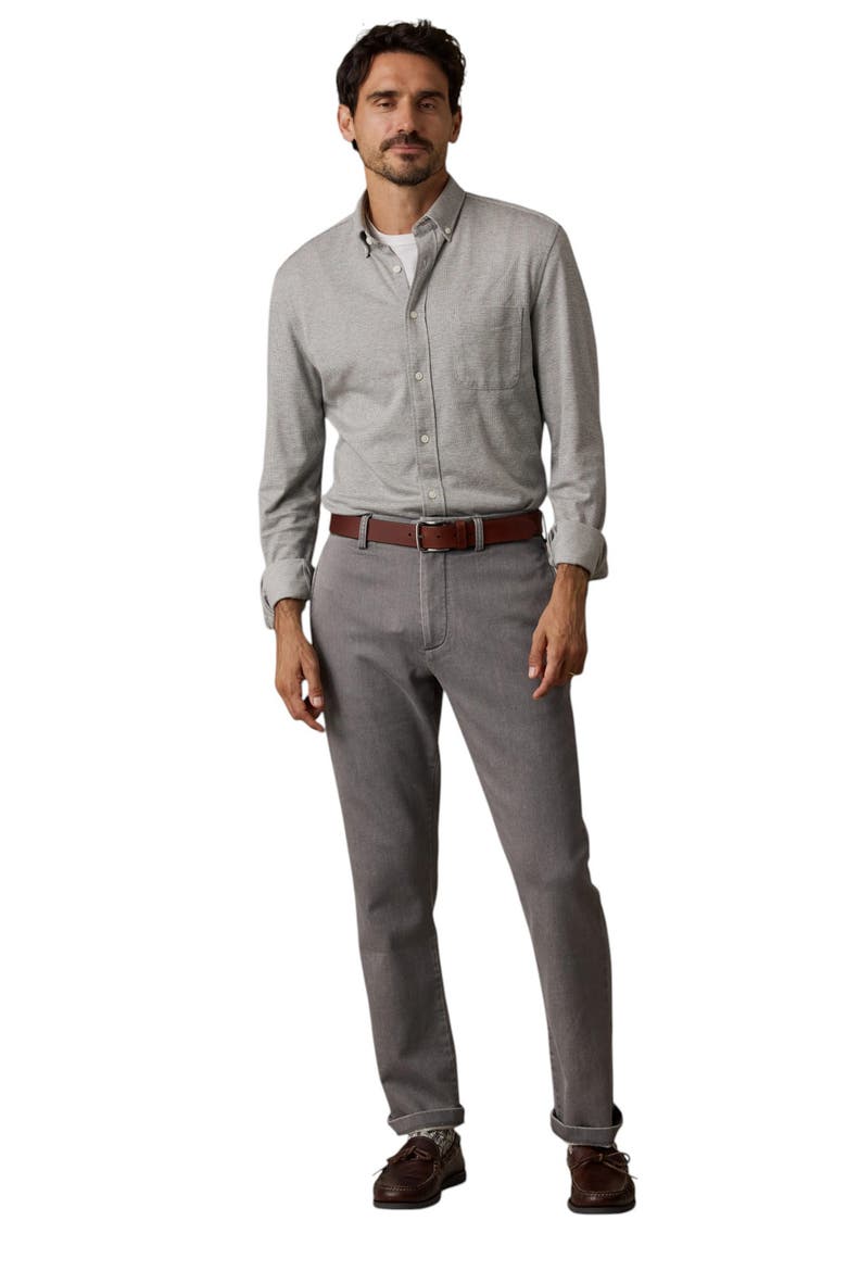 Stretch Terry Trousers, Alternate, color, STEEL GREY