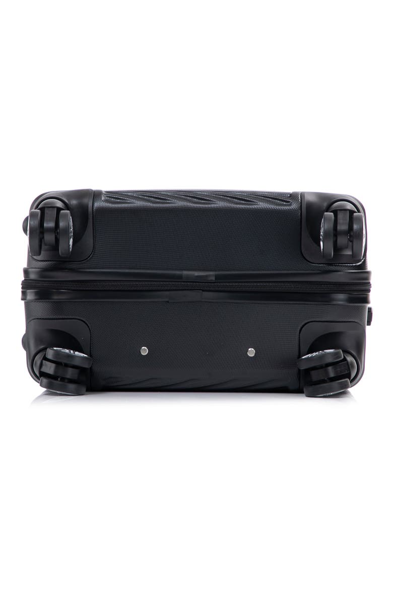 Verossa 3-Piece Hardside Luggage Set, Alternate, color, JET BLACK