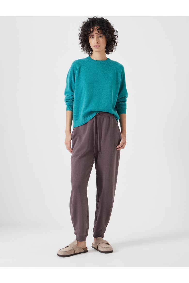 Jasmine Cashmere Rib Detail Sweater, Alternate, color, Green