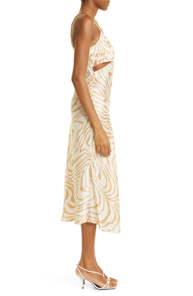 Jonathan Simkhai Standard Eliza Moiré Slipdress, Alternate, color,