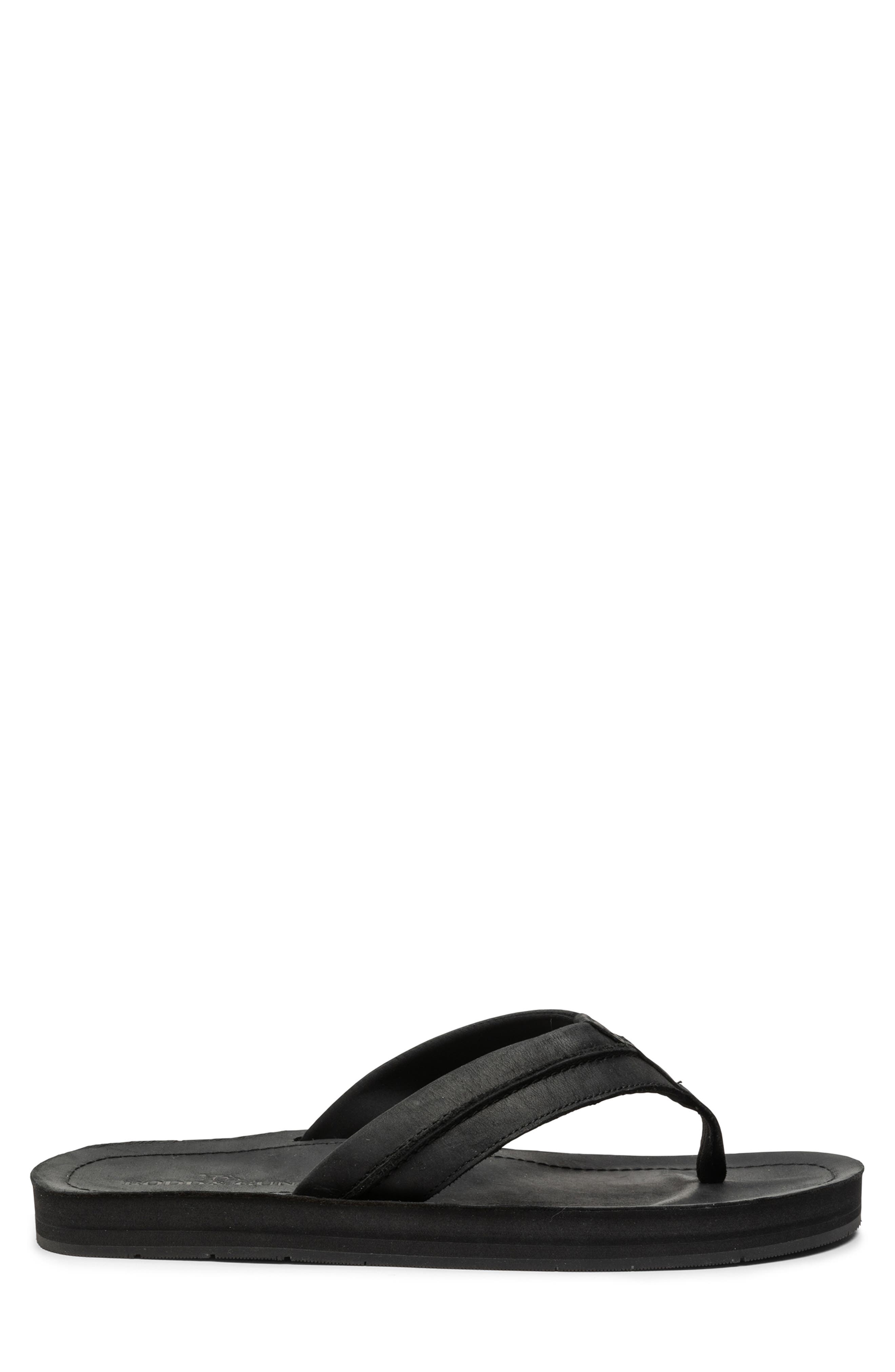 Piha Flip Flop, Alternate, color, BLACK