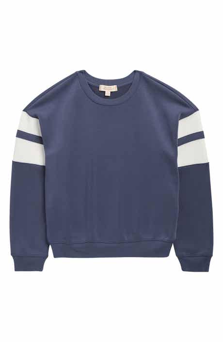 Kids' Athlete Stripe Cloud Sweatshirt