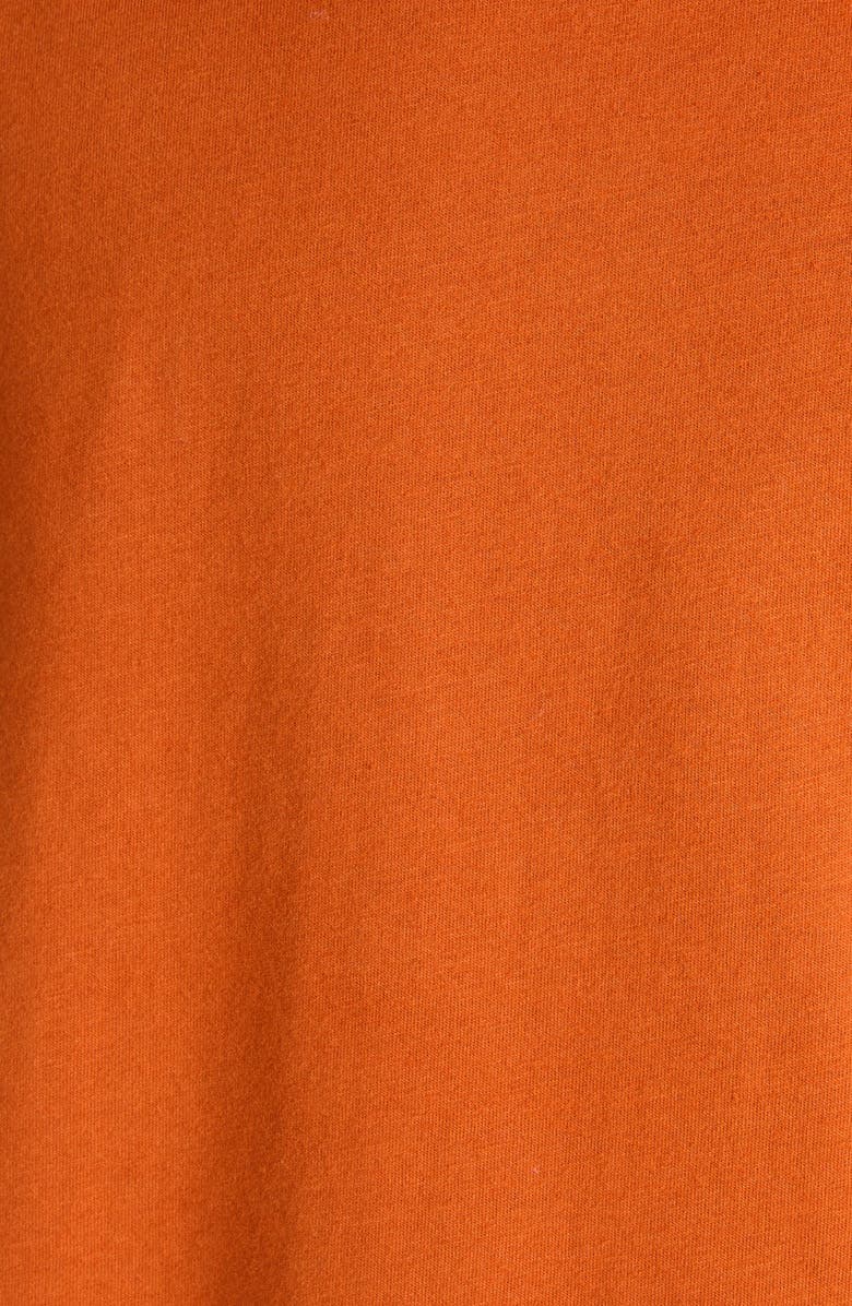 Moncler Logo Patch Cotton T-Shirt, Alternate, color, Potters Clay