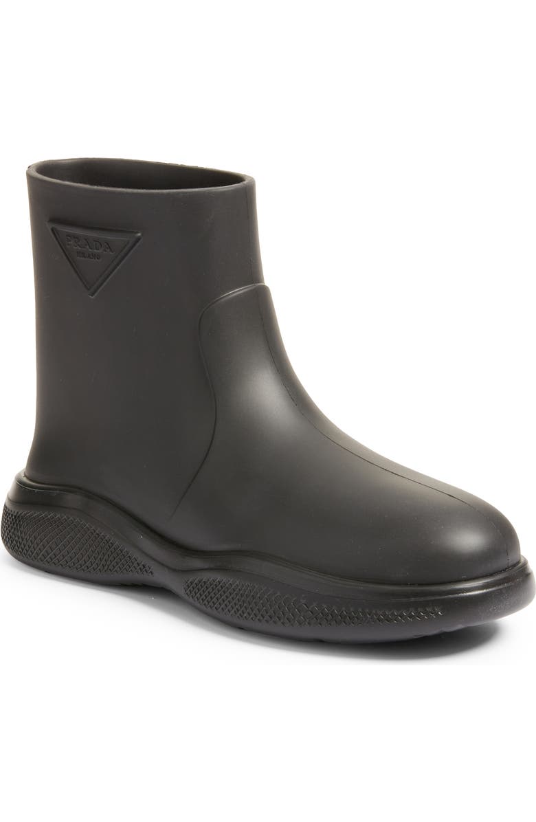 Prada Soft Rain Boot, Main, color,
