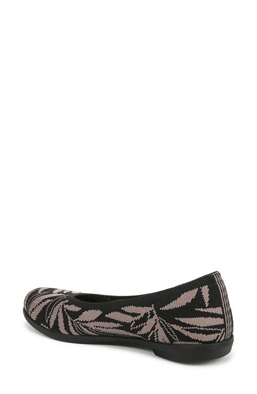 Bzees Kit Ballet Flat In Black Knit