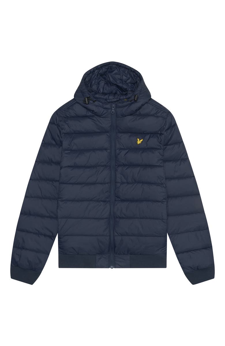 Lyle & Scott Wadded Jacket, Alternate, color, Dark Navy