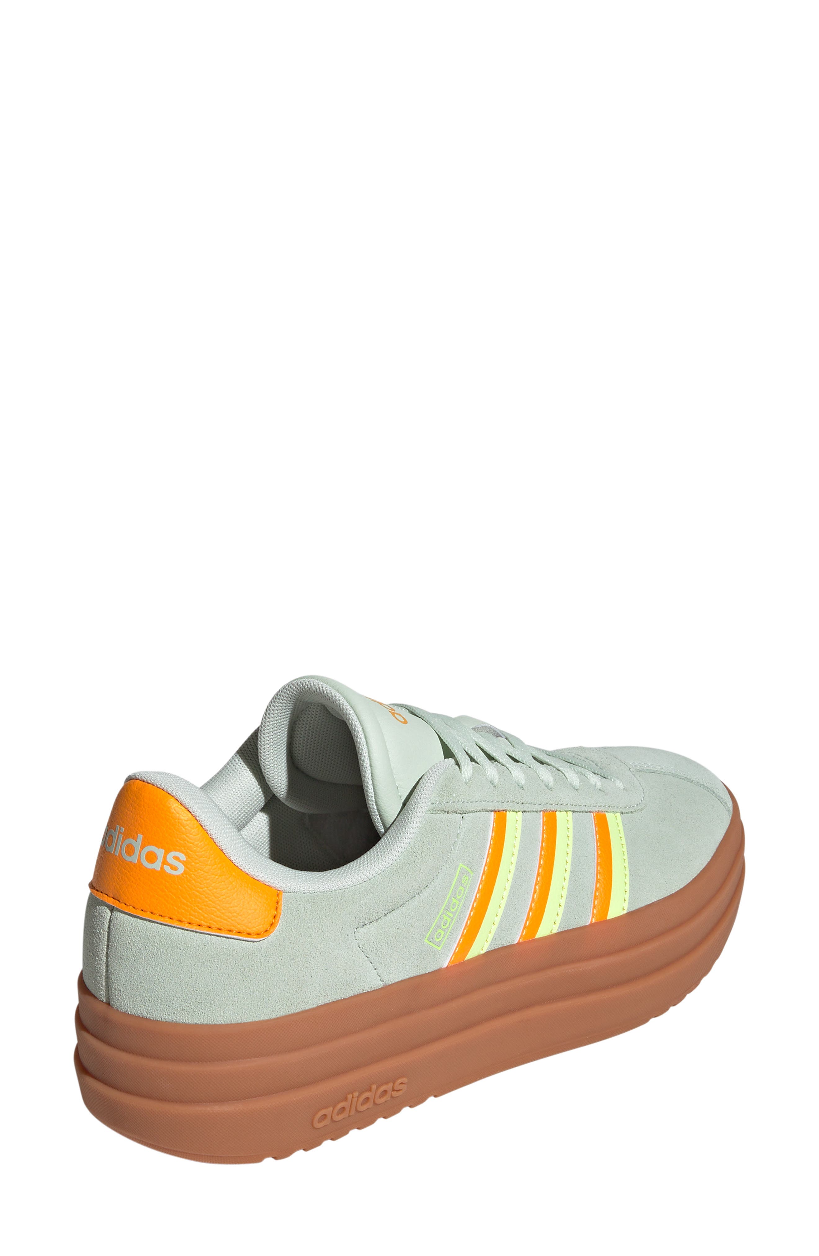 VL Court Bold Platform Sneaker, Alternate, color, LINEN GREEN/ORANGE/ YELLOW