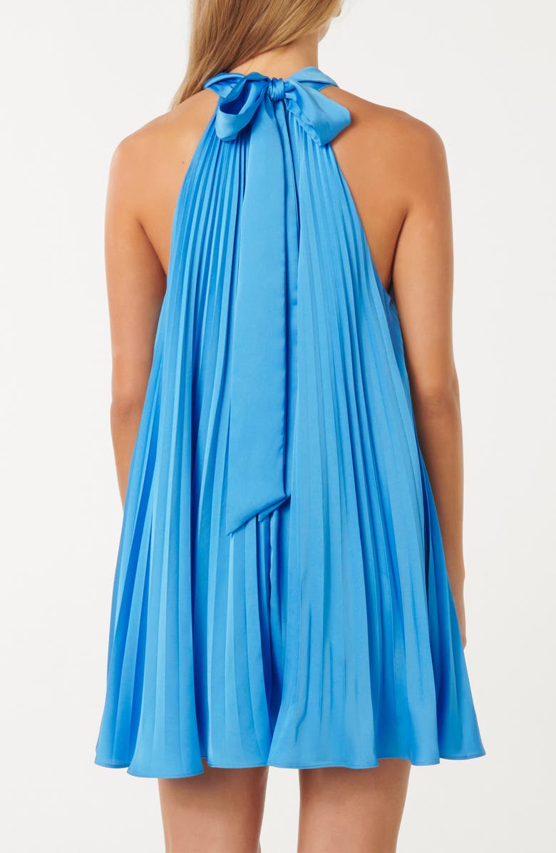 Ever New Sammy Pleated Trapeze Minidress, Alternate, color, 