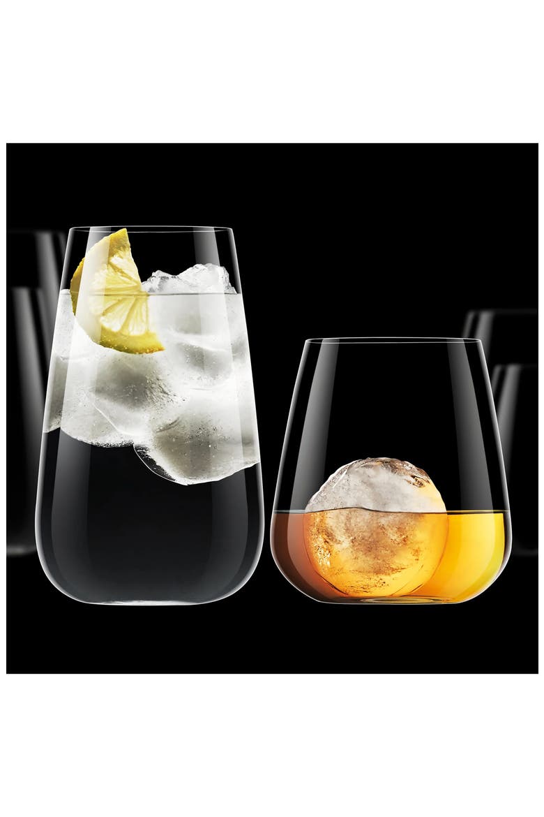 Talismano 8-Piece Barware Set, Alternate, color, CLEAR