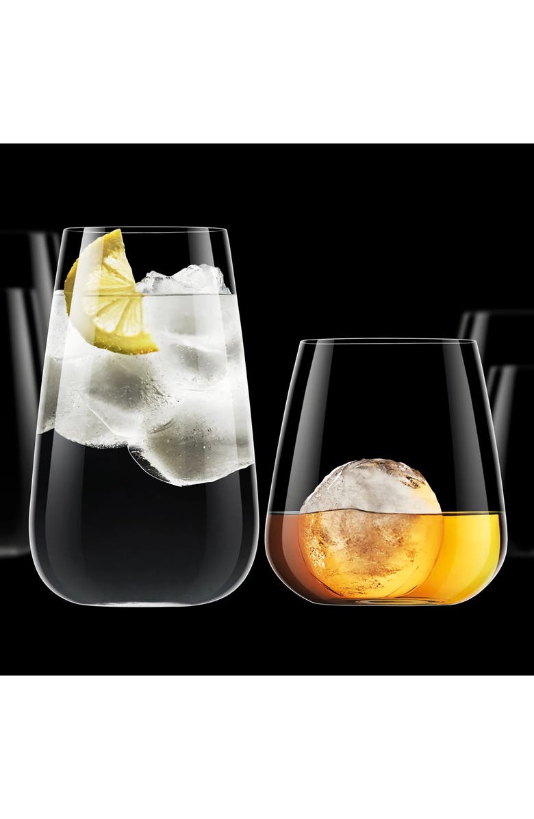 Luigi Bormioli Talismano 8-Piece Barware Set, Alternate, color, Clear