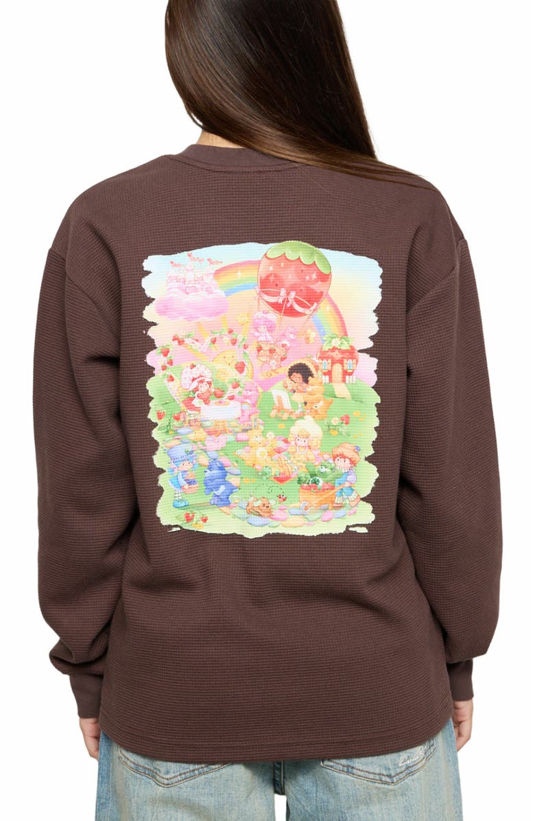 Samii Ryan LIFE IS SWEET THERMAL LONGSLEEVE, Alternate, color, Brown