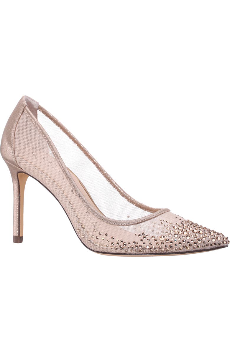 Nina Nalia Pointed Toe Pump, Main, color, Taupe