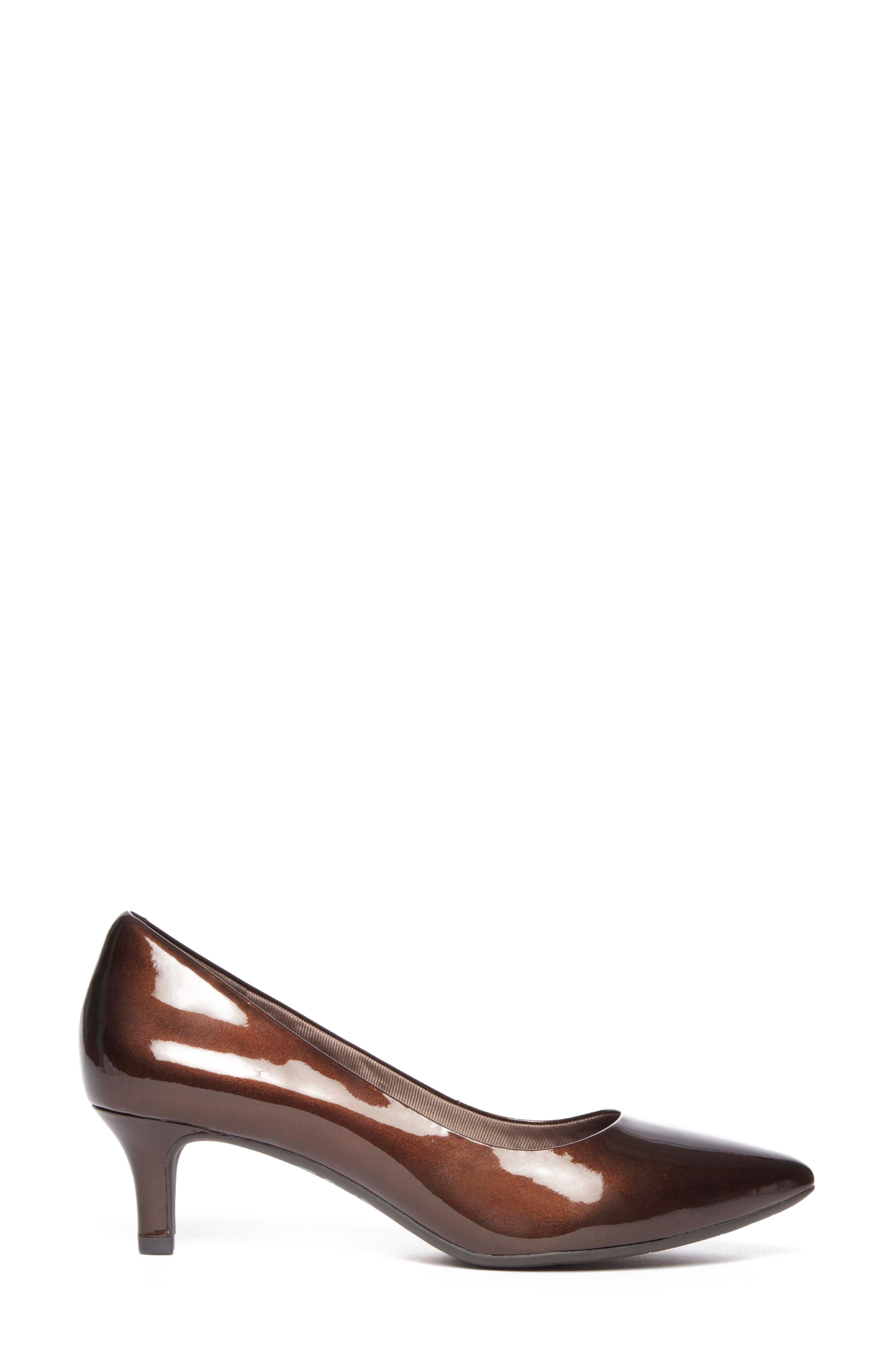 Kalila Luxe Pump, Alternate, color, BRONZE/ PEARL PATENT LEATHER