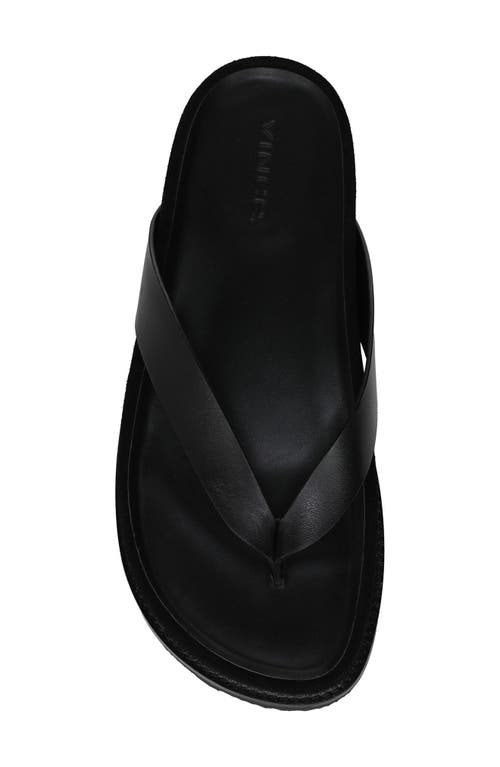 Vince Dali Flip Flop In Black