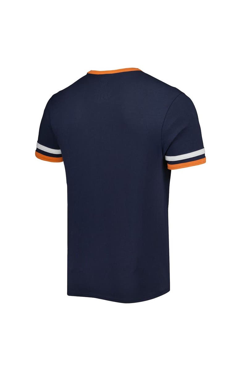 '47 Men's '47 Navy Auburn Tigers Otis Ringer T-Shirt, Alternate, color, 