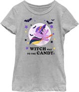 MY LITTLE PONY Girl's My Little Pony Halloween Twilight Sparkle Witch Candy Graphic T-Shirt