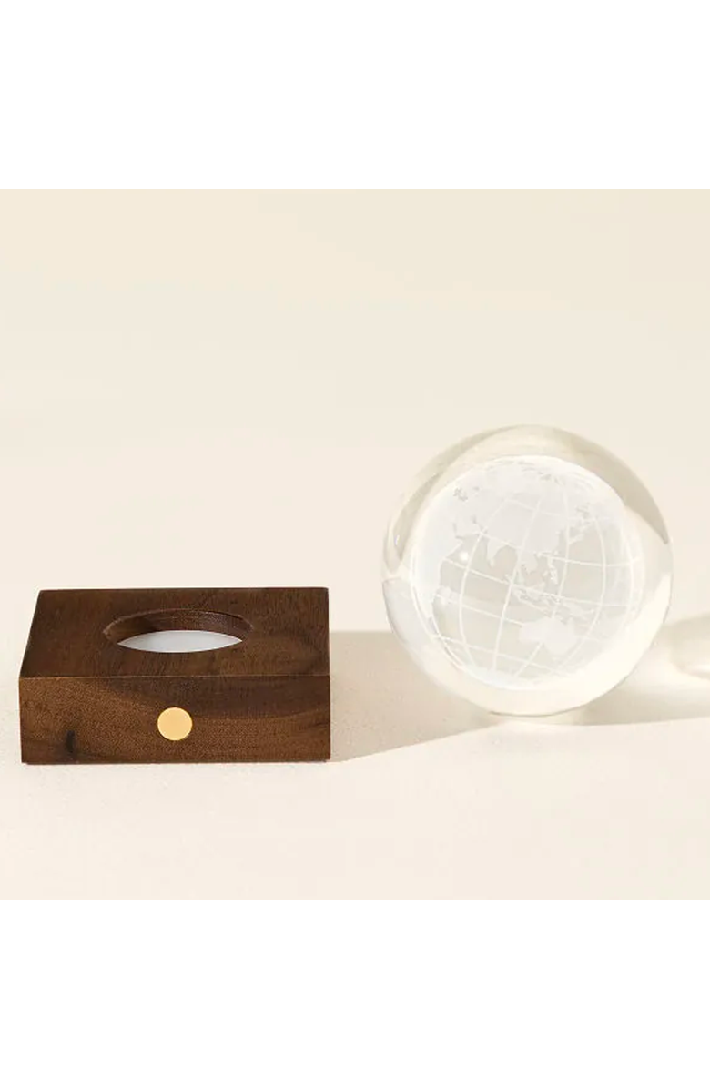 Uncommon Goods Earth Light Globe by Gingko Design, Alternate, color, 