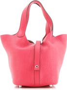 Pre-Owned Hermes Picotin Lock Bag Clemence PM