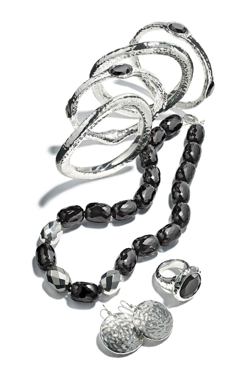 Simon Sebbag Hammered Skinny Wavy Bangle, Alternate, color, 