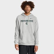 Nike Men's Nike Gray Michigan State Spartans 2025 Sideline Standard Issue Dri-FIT Hoodie