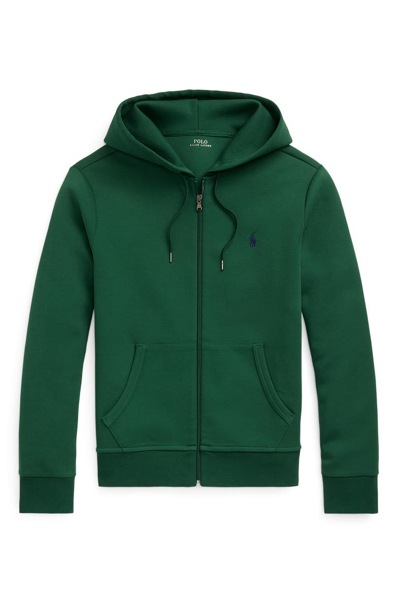 Polo Ralph Lauren Double-Knit Full-Zip Hoodie, Alternate, color, 