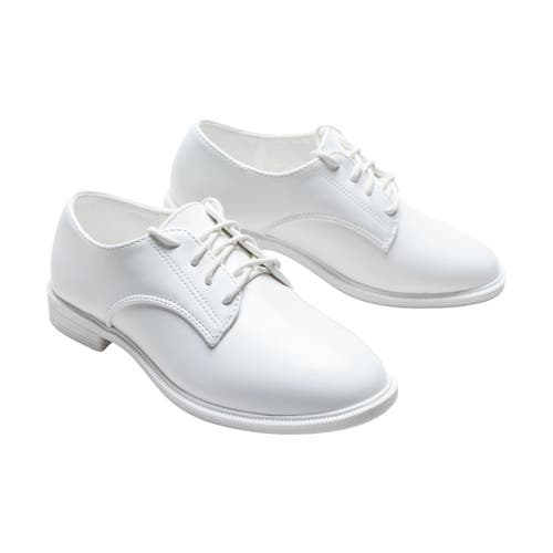 MOUSTACHE Derby Dress Shoes in White  product
