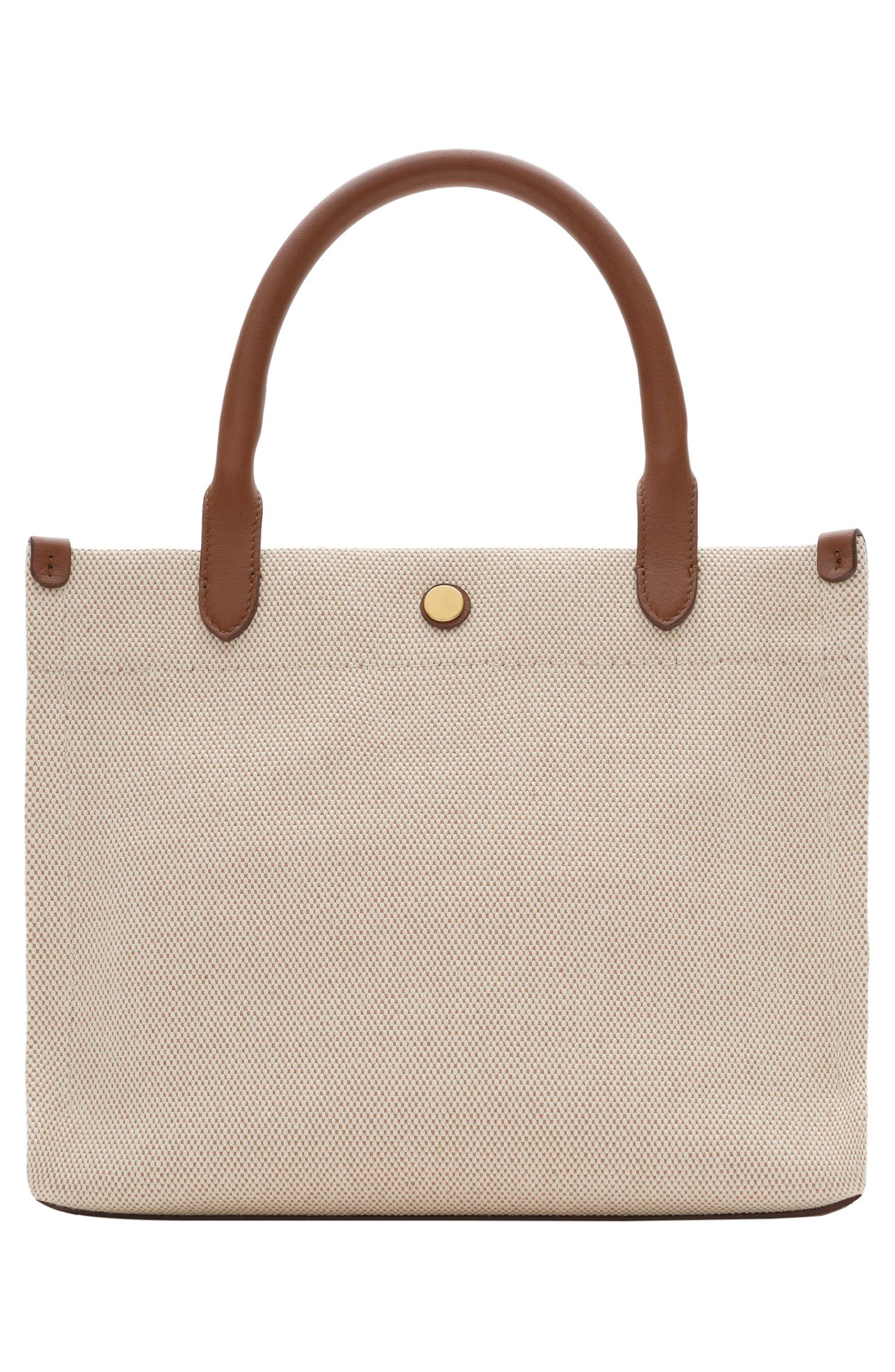 Mini Clovelly Canvas Tote, Alternate, color, NATURAL