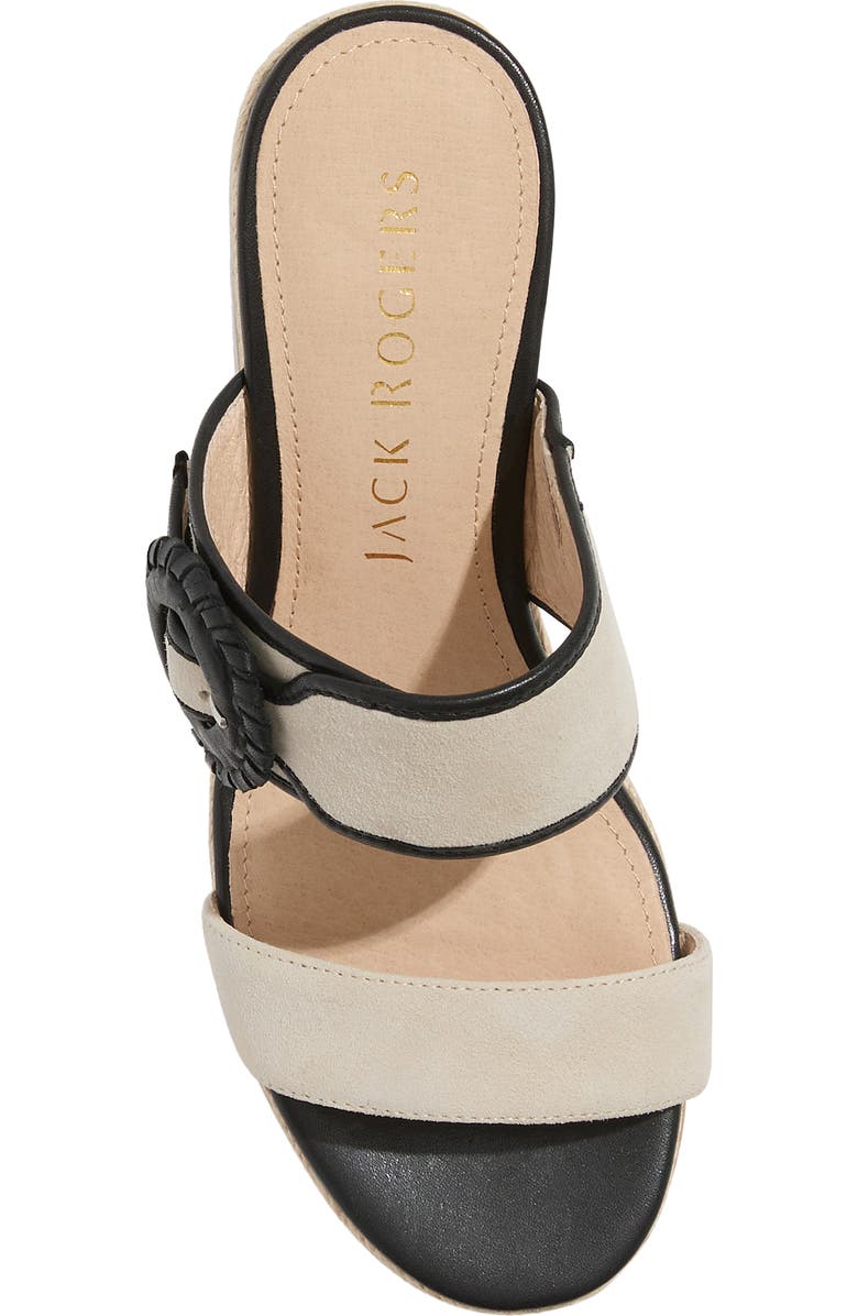 Jack Rogers Callie Buckle Wedge Sandal, Alternate, color,