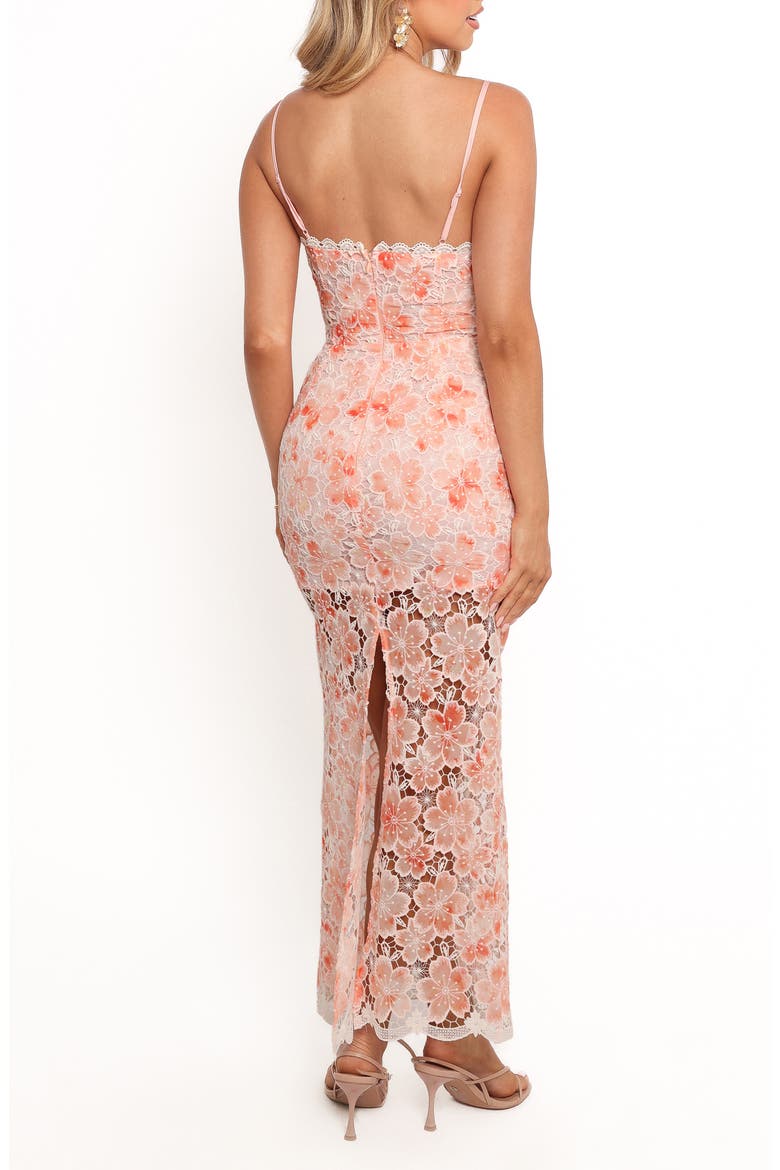 Novie Floral Eyelet Sleeveless Maxi Dress, Alternate, color, FLORAL