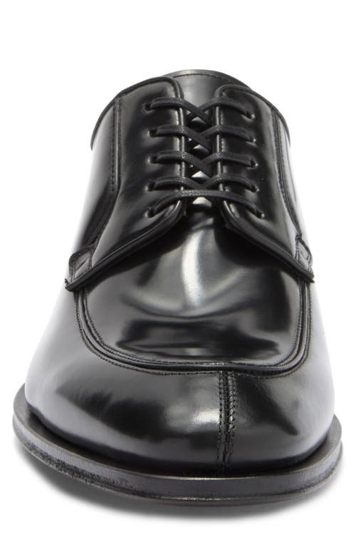 Ferragamo Bruges Apron Toe Oxford In Nero