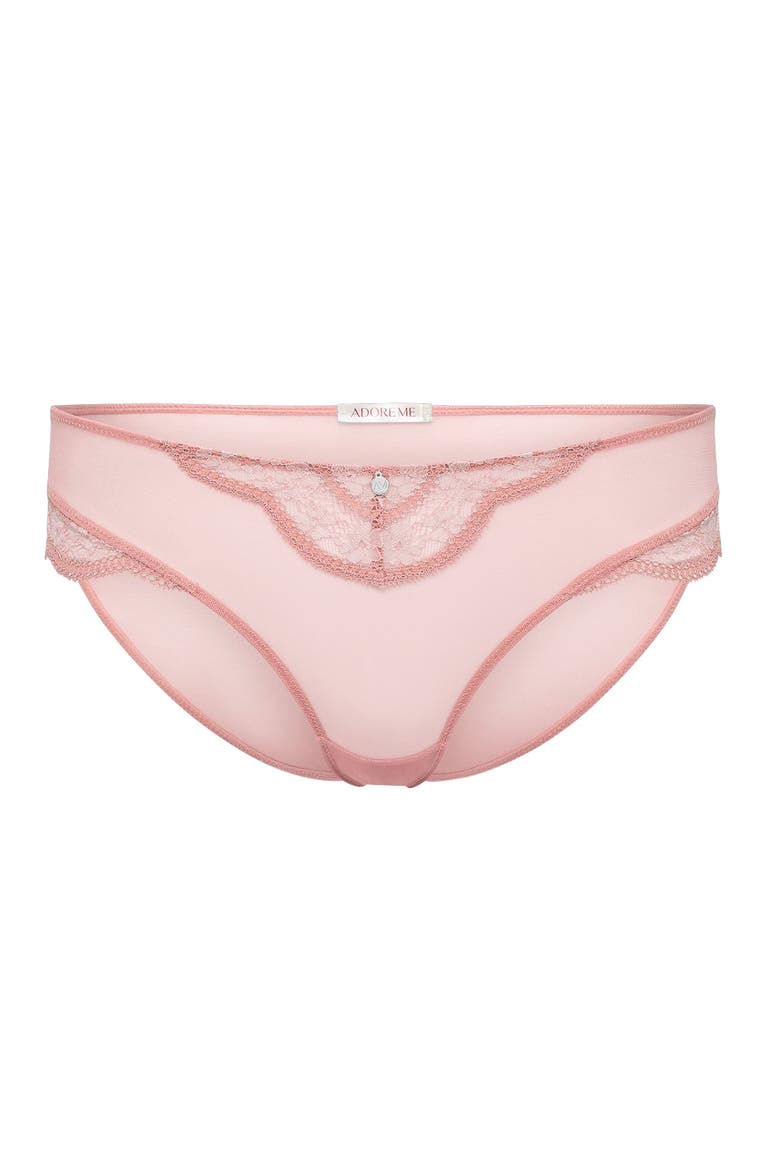 Elea Bikini Panties, Alternate, color, Light pink