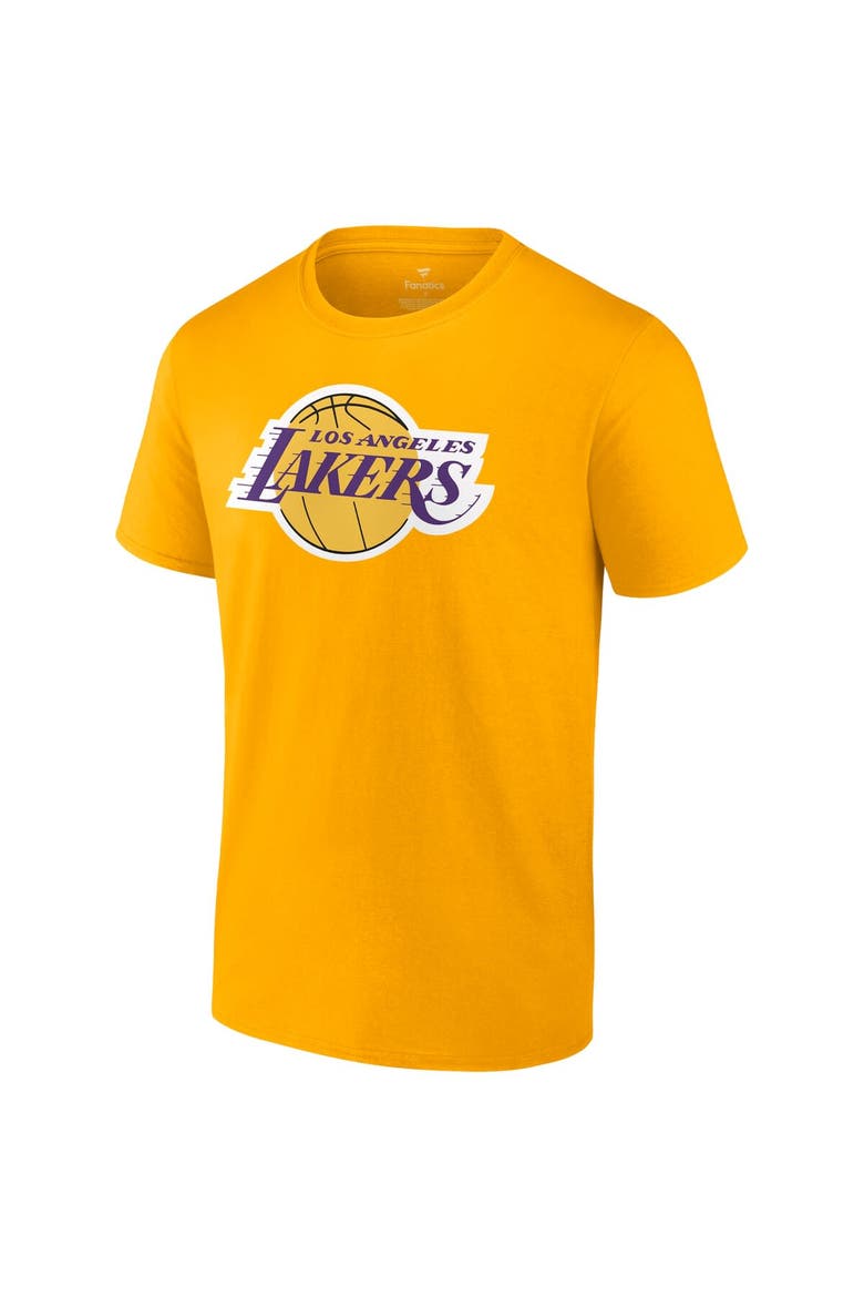 Men's Fanatics Branded LeBron James Gold Los Angeles Lakers Playmaker Name & Number T-Shirt, Alternate, color, Gold