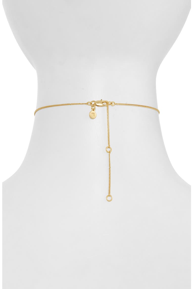 Droplet Chain Necklace, Alternate, color, VINTAGE GOLD