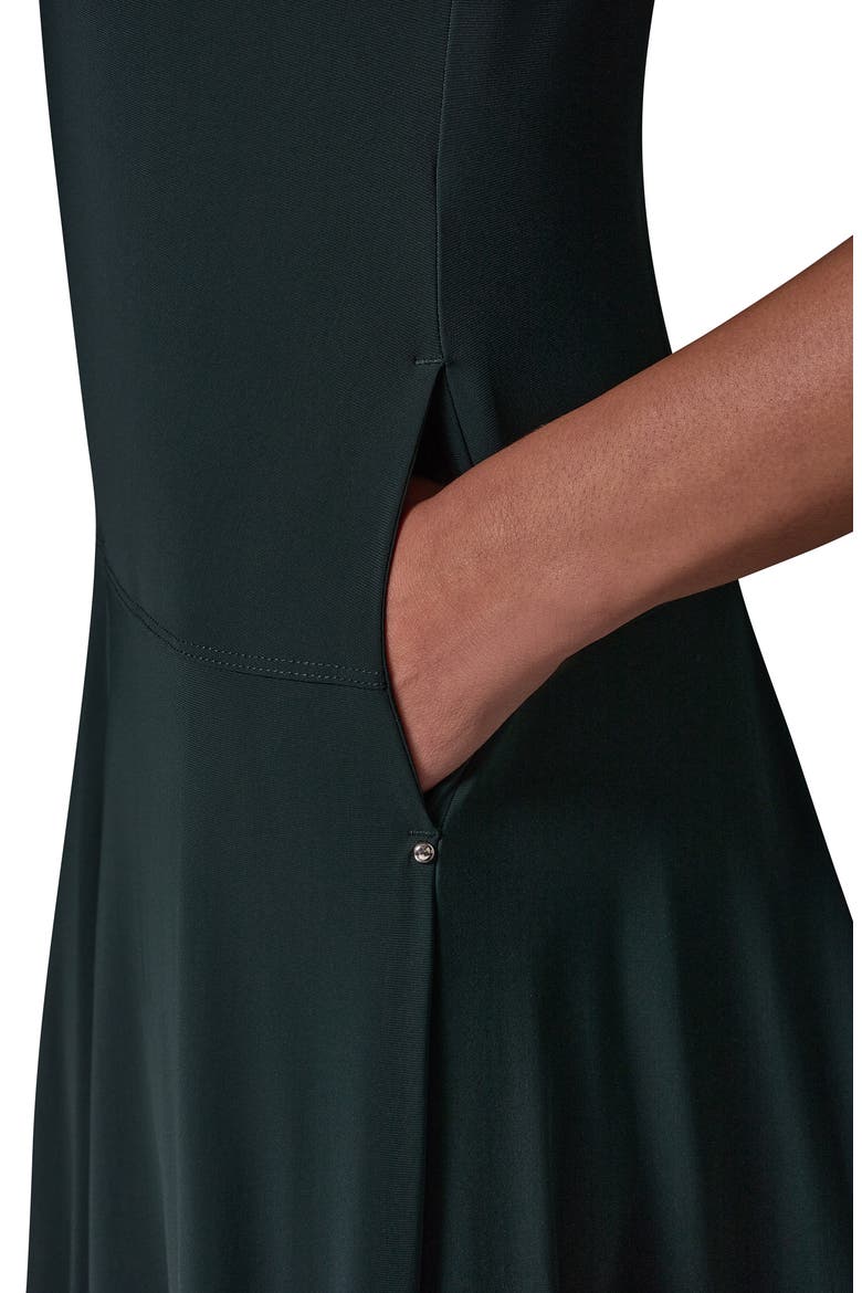 A-Line Maxi Dress, Alternate, color, BLK FOREST
