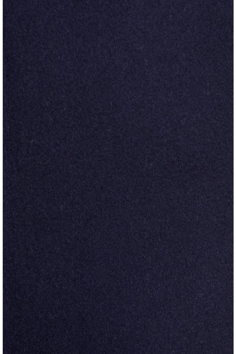 Alpaca Blend Wrap Coat, Alternate, color, NAVY
