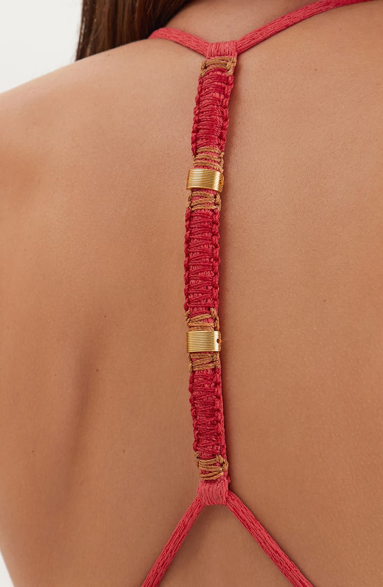 ViX Paula Hermanny Sally Triangle Bikini Top, Alternate, color, 