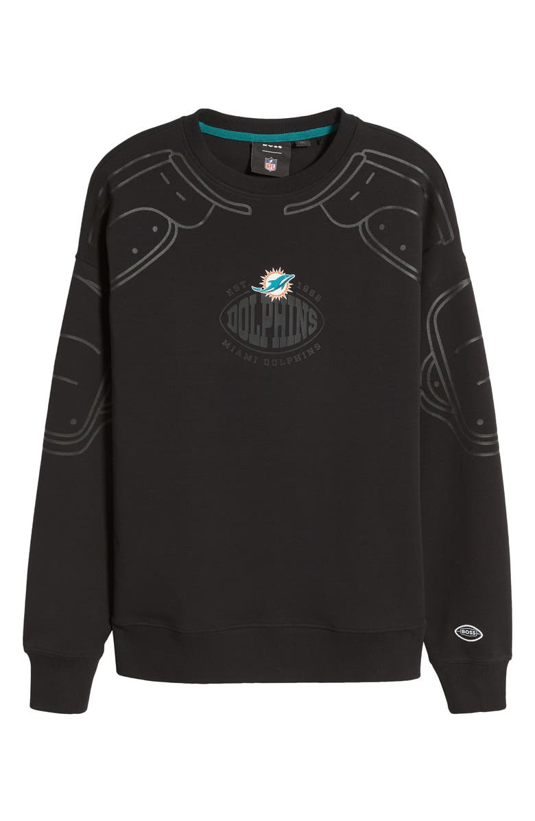 BOSS x NFL Blitz Crewneck Sweatshirt, Alternate, color, 
