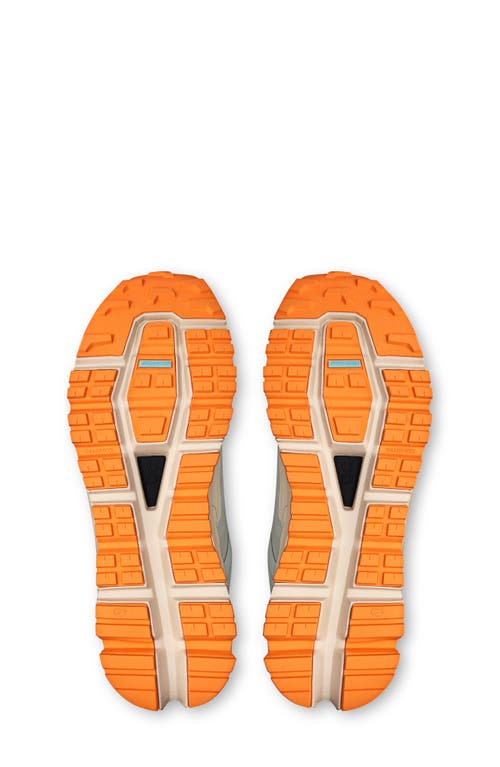 On Kids' Cloudhero Waterproof Running Shoe In Glacier/cream