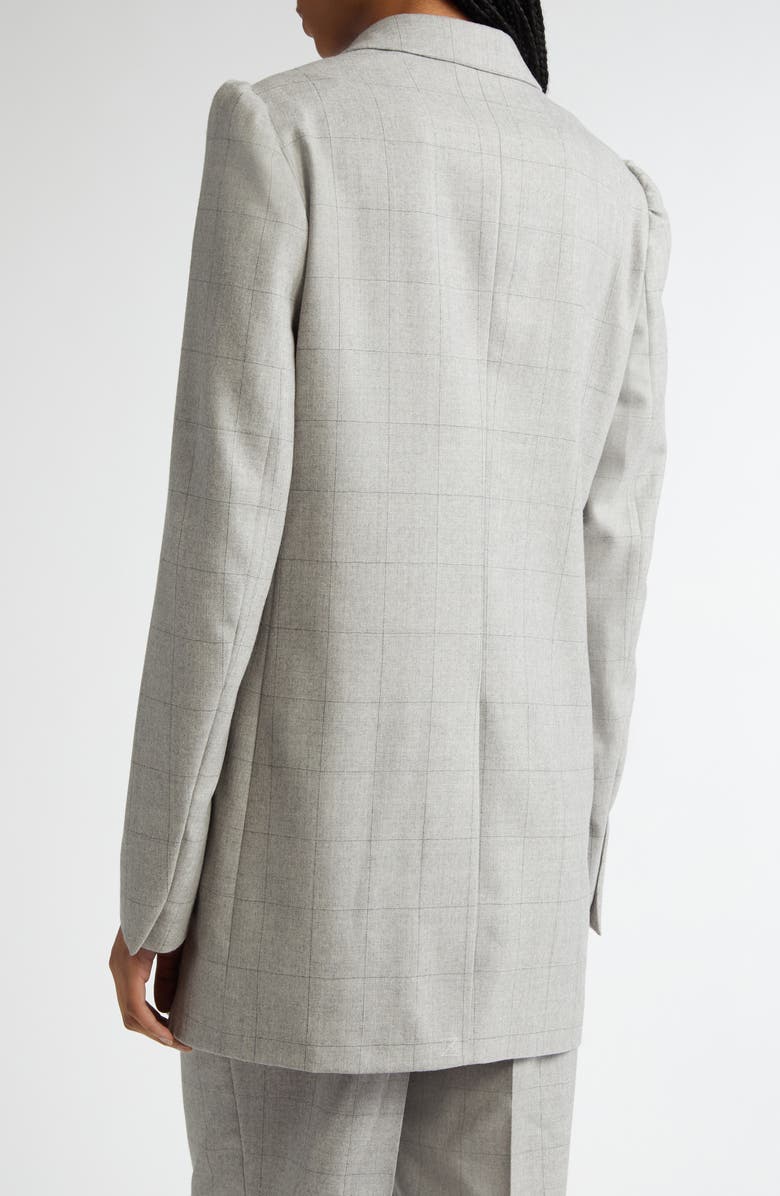 Dries Van Noten Benza Windowpane Check Wool Jacket, Alternate, color, 
