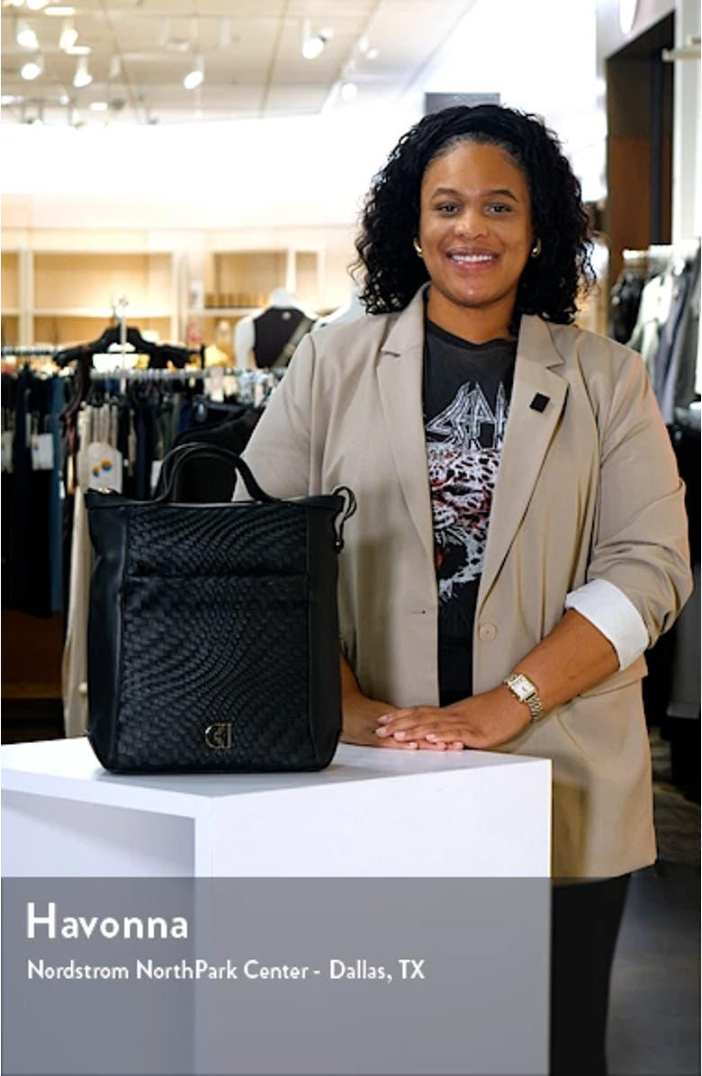 Grand Ambition Small Convertible Leather Backpack, sales video thumbnail