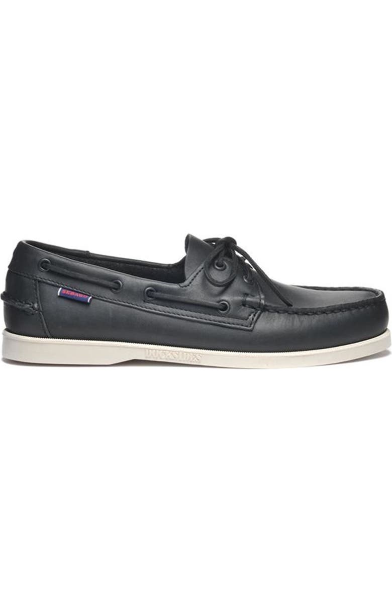Sebago Classic Portland Boat Shoes, Main, color, Black