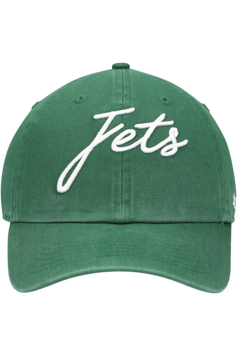 Women's '47 Green New York Jets Vocal Clean Up Adjustable Hat, Alternate, color, Green