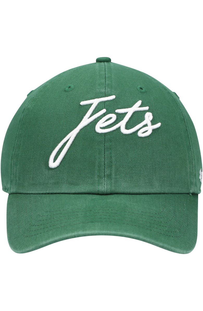 '47 Women's '47 Green New York Jets Vocal Clean Up Adjustable Hat, Alternate, color, 