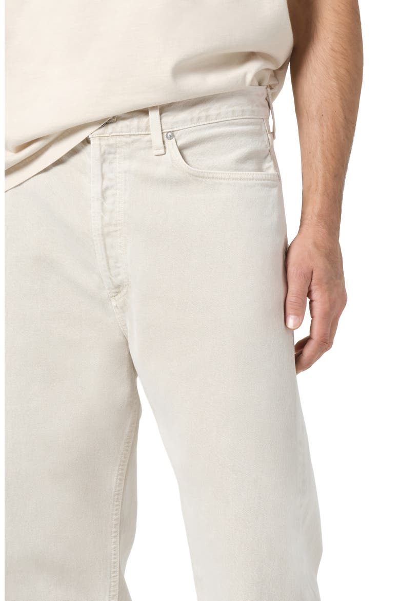 '90s Straight Leg Jeans, Alternate, color, BONE AGED WHITE