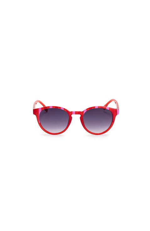 Maggie Fashionable & Lightweight Striped Frame Sunglasses