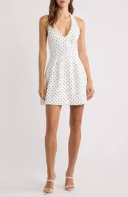 Odd Muse Dot Sleeveless Minidress