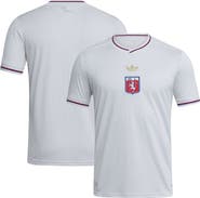 adidas Men's adidas White Olympique Lyonnais 2025/26 Home Replica Jersey