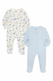 Kids' Puppy Fun 2-Pack Footies