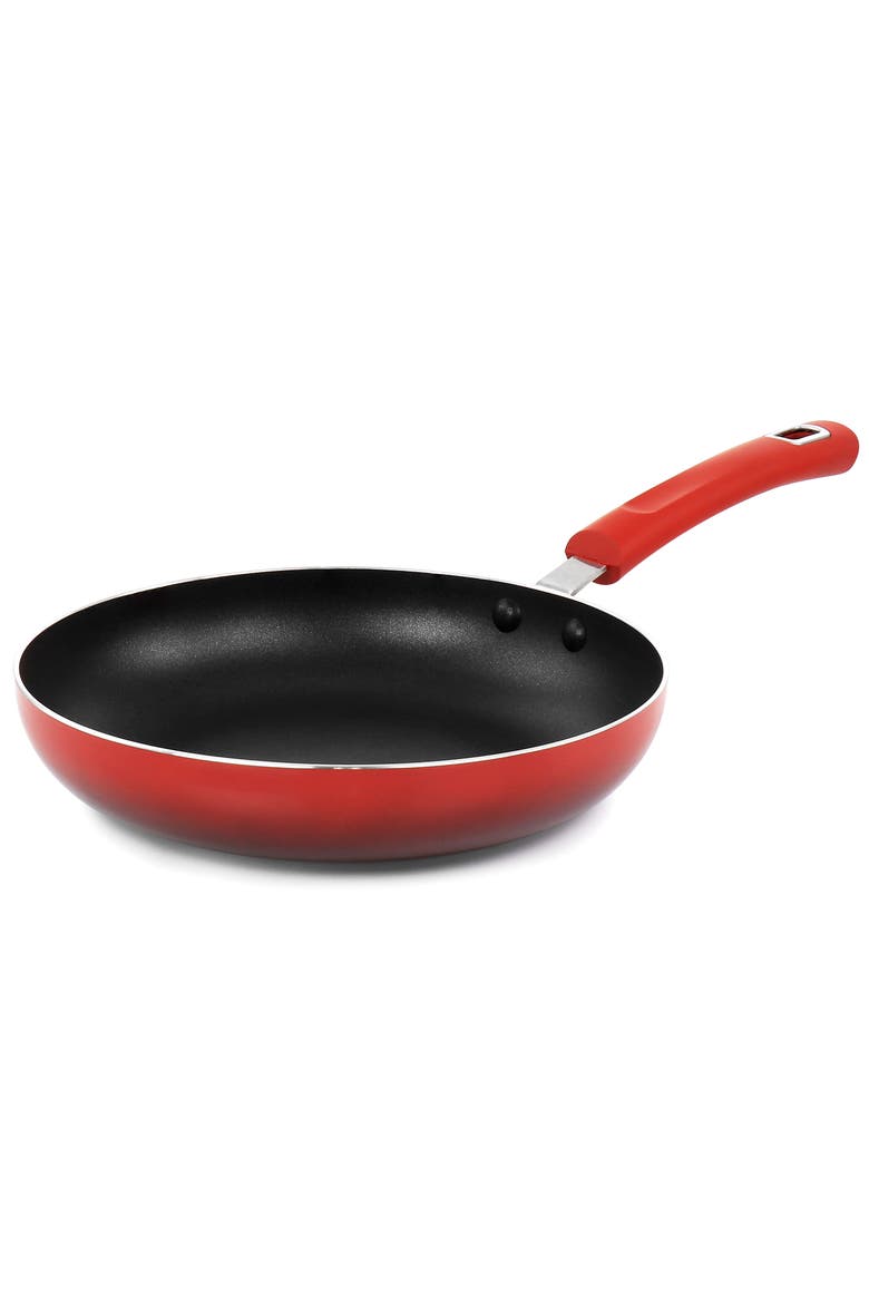 7 Piece Non Stick Aluminum Cookware Set, Alternate, color, Red